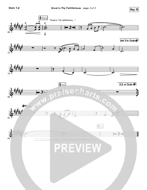 Great Is Thy Faithfulness Brass Pack (Austin Stone Worship)