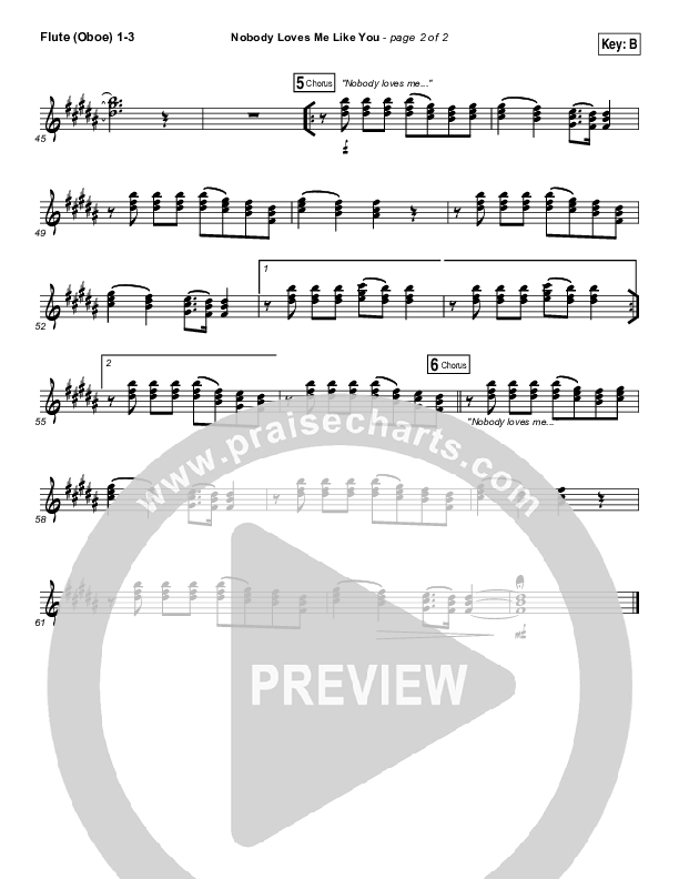 Nobody Loves Me Like You Wind Pack (Chris Tomlin)