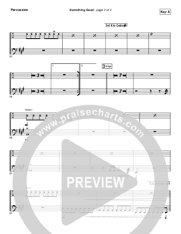 Something Good Percussion (Gateway Worship)