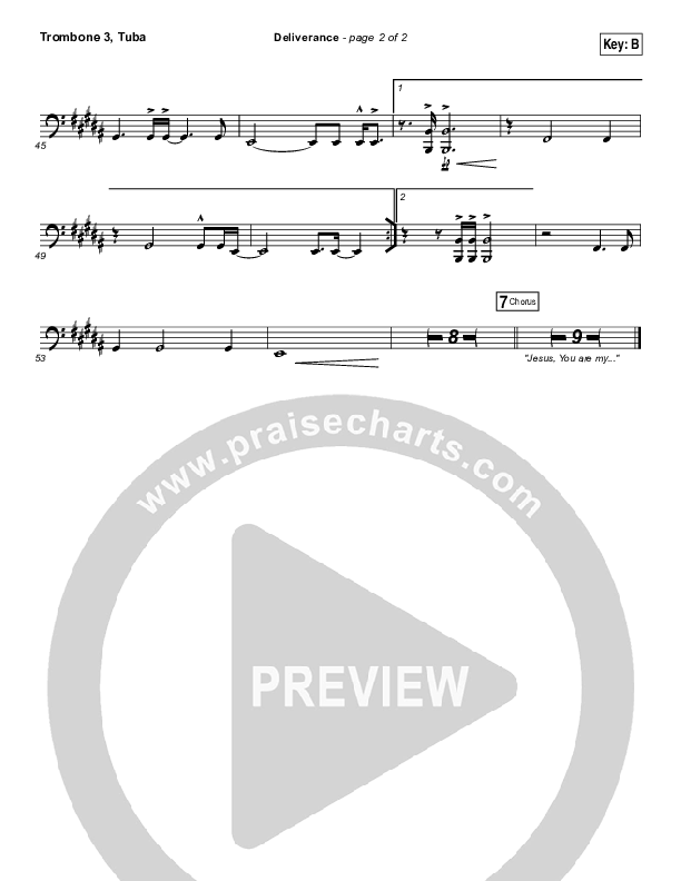 Deliverance Trombone 3/Tuba (GATEWAY)