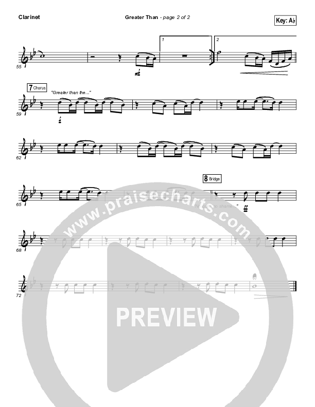 Greater Than Clarinet (GATEWAY)