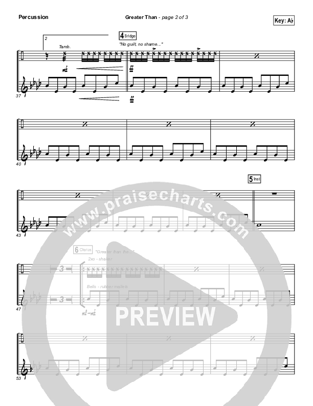 Greater Than Percussion (GATEWAY)