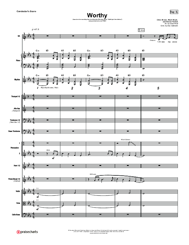 Worthy Orchestration (Elevation Worship)