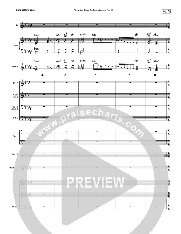 Glory (Let There Be Peace) Orchestration (Matt Maher)