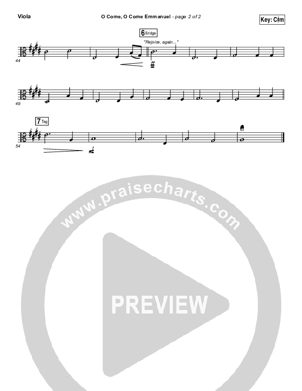 O Come O Come Emmanuel Viola (Matt Maher)