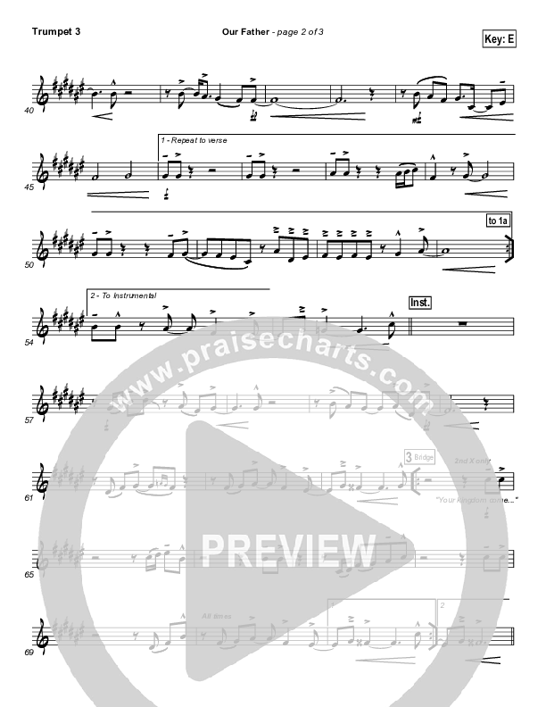 Our Father Trumpet 3 (BJ Putnam)