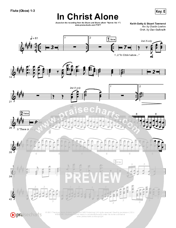 In Christ Alone Wind Pack (Shane & Shane / The Worship Initiative)