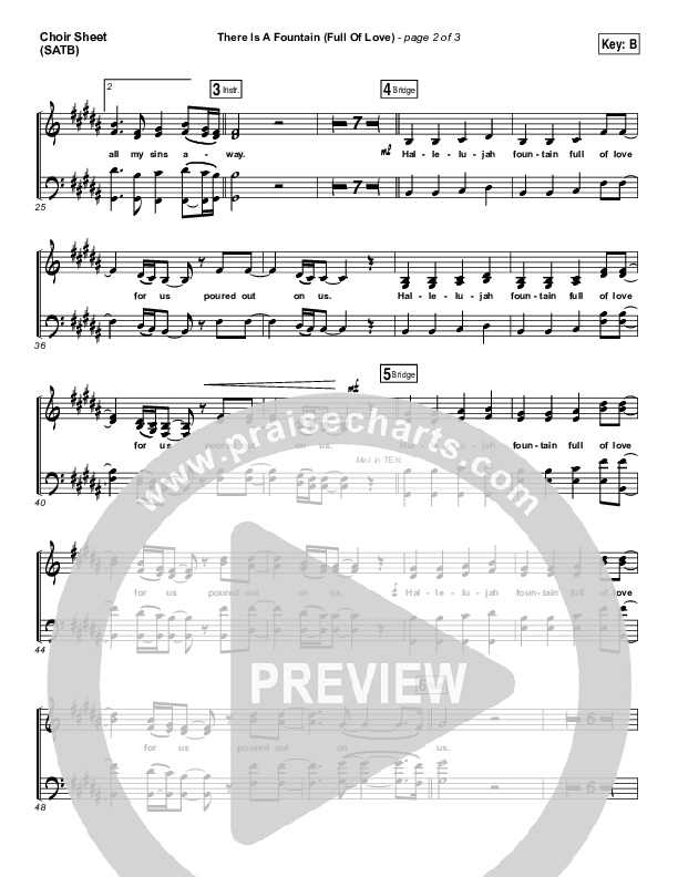 There Is A Fountain (Full Of Love) Choir Vocals (SATB) (Shane & Shane / The Worship Initiative)