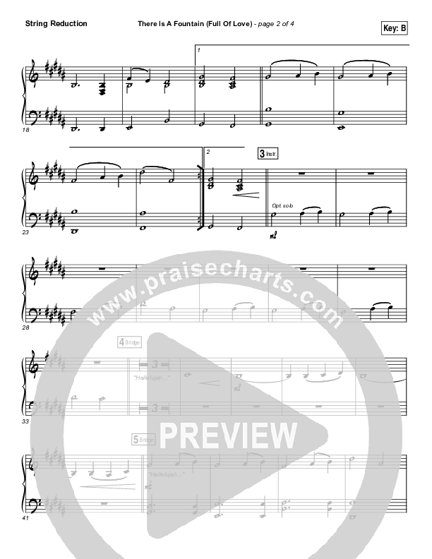 There Is A Fountain (Full Of Love) String Pack (Shane & Shane / The Worship Initiative)