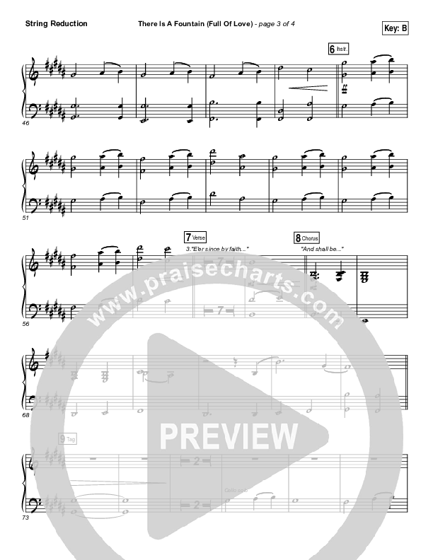 There Is A Fountain (Full Of Love) String Pack (Shane & Shane / The Worship Initiative)