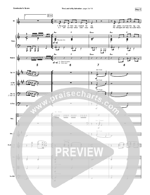 The Lord Is My Salvation Orchestration (Shane & Shane / The Worship Initiative)