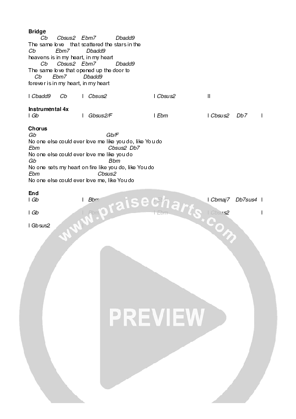 Like You Do Chords & Lyrics (Hanne De Vries)