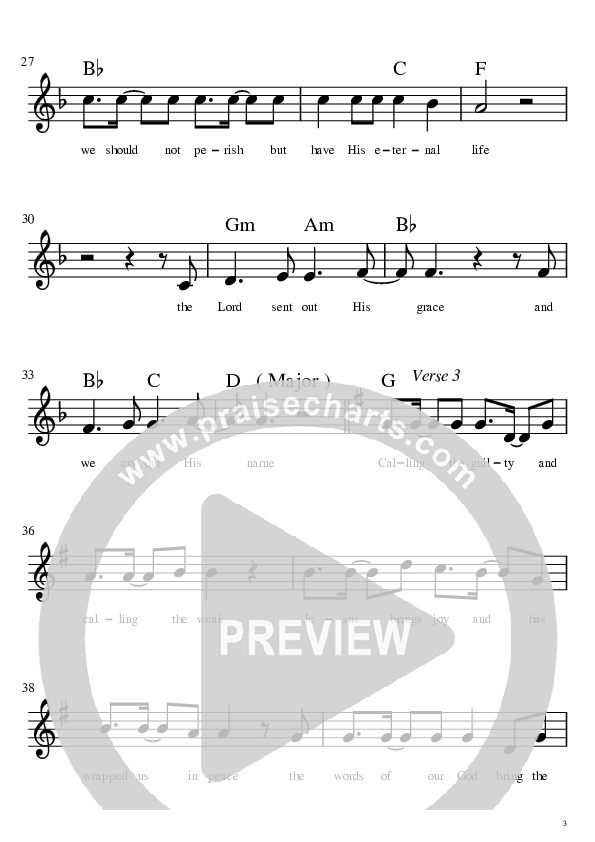 Rejoice Lead Sheet (HT Worship)