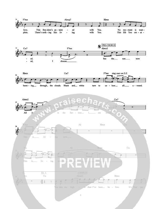 This Is Living  Lead Sheet (Hillsong Kids)