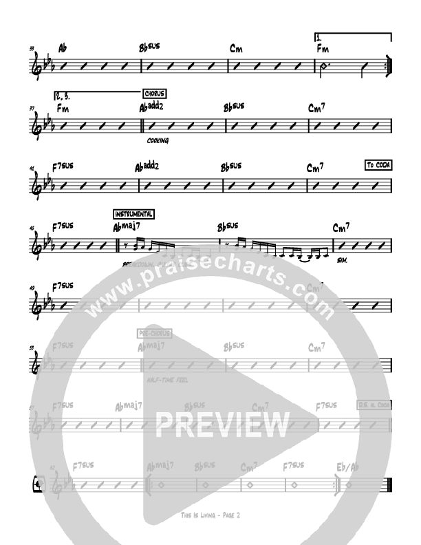 This Is Living Rhythm Chart (Hillsong Kids)