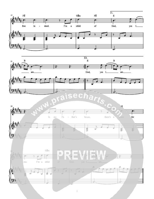 Who You Say I Am Sheet Music PDF (Hillsong Kids) - PraiseCharts