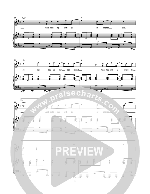 My Best Friend Piano/Vocal (Hillsong Kids)