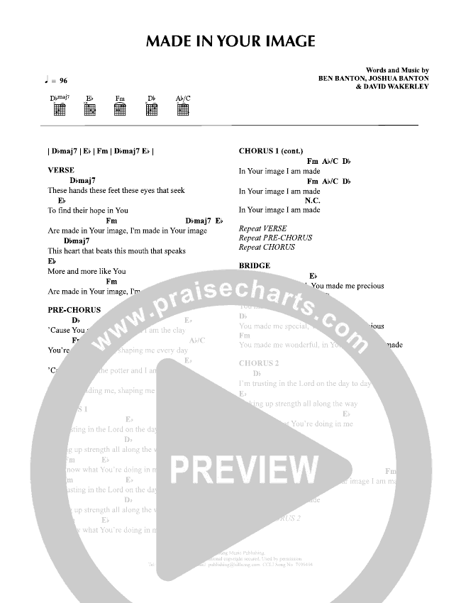 Chord Charts For Kids