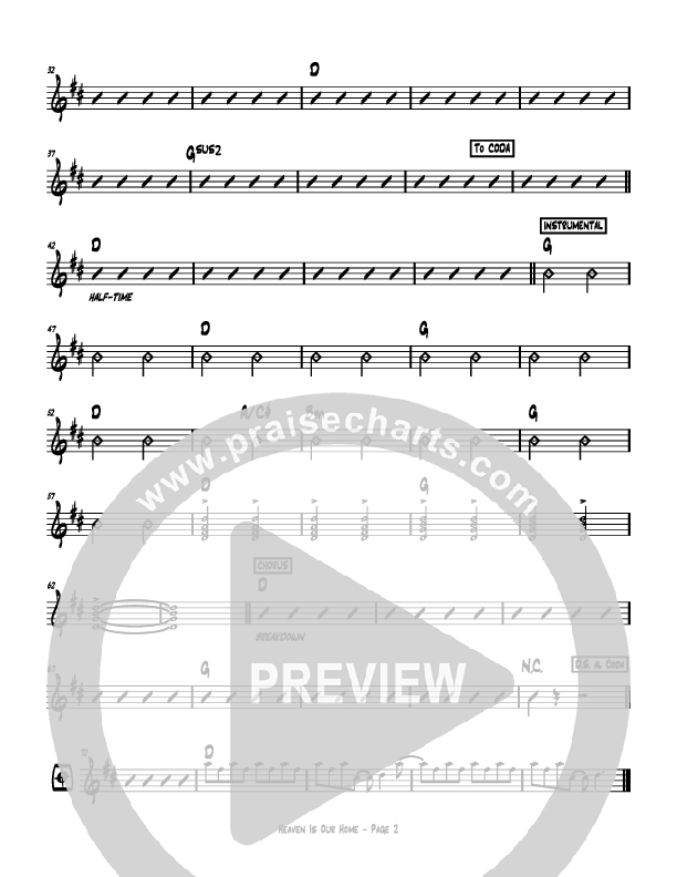 Heaven Is Our Home Rhythm Chart (Hillsong Kids)