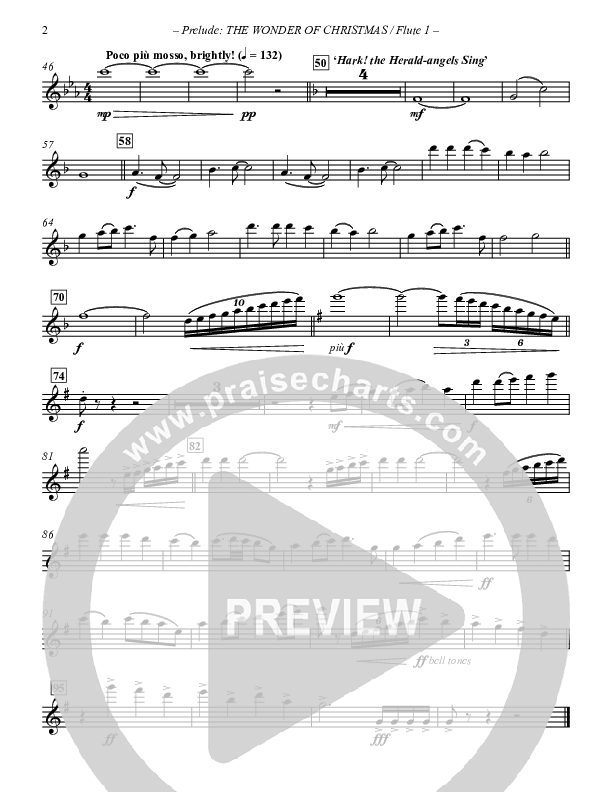 Prelude The Wonder Of Christmas (Instrumental) Flute (Paul Campbell)