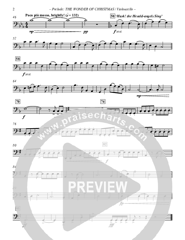 Prelude The Wonder Of Christmas (Instrumental) Violincello (Paul Campbell)