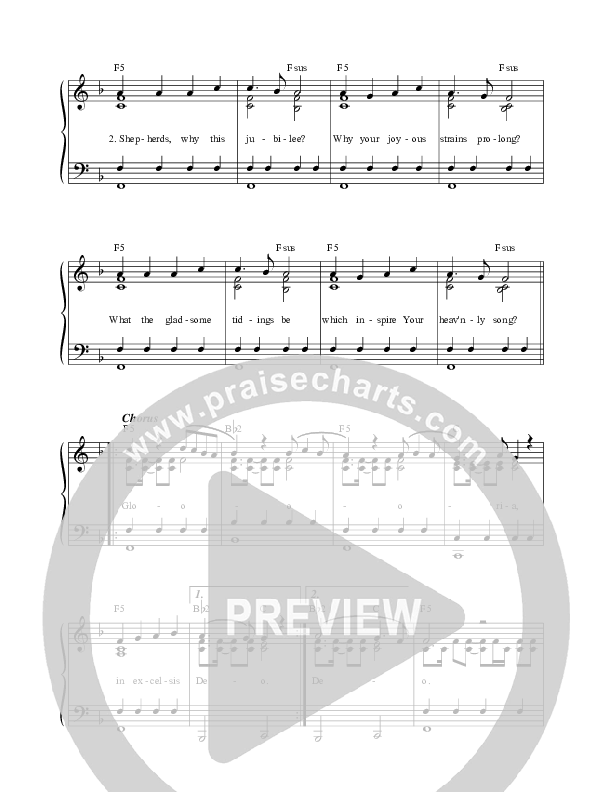 Angels We Have Heard On High/Hark The Herald Angels Sing Choir Sheet (SATB) (Darlene Zschech / HopeUC)