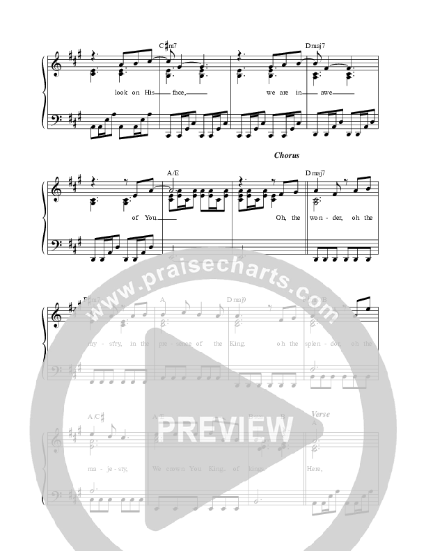 The Mystery Choir Sheet (SATB) (Darlene Zschech / HopeUC)