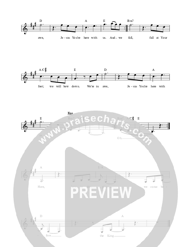 The Mystery Lead Sheet (Darlene Zschech / HopeUC)