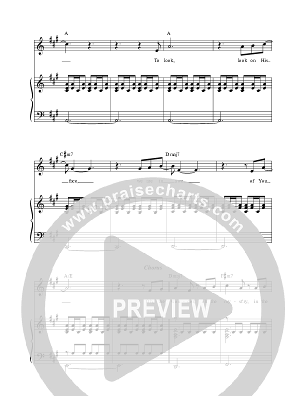 The Mystery Piano/Vocal (Darlene Zschech / HopeUC)