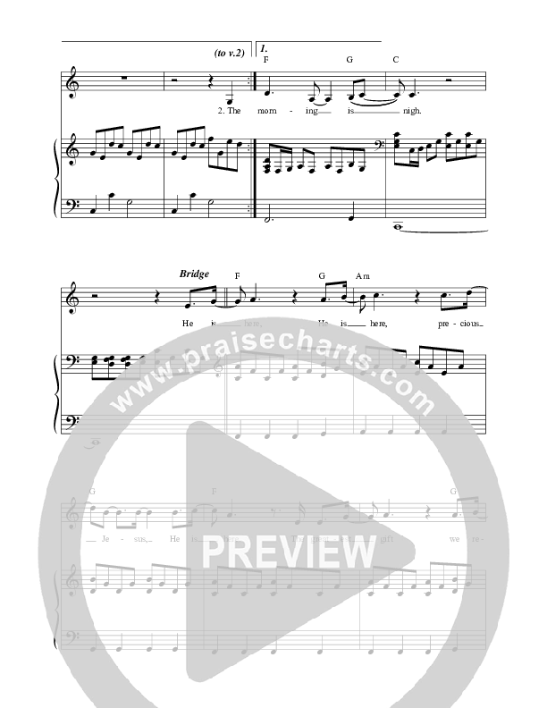 Away In A Manger (He Is Here) Piano/Vocal (Darlene Zschech / HopeUC)