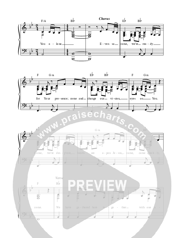 The Gathering Choir Sheet (SATB) (Casey J)