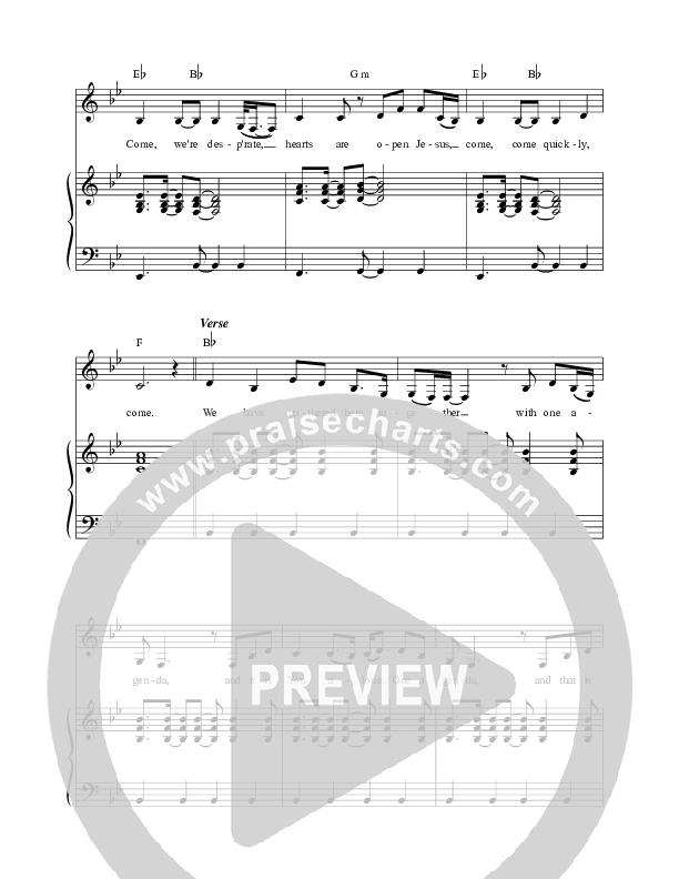 The Gathering Piano/Choir (SATB) (Casey J)