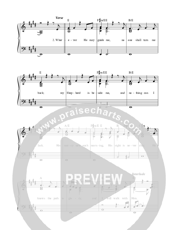 Abiding Choir Sheet (SATB) (Ben & Noelle Kilgore)