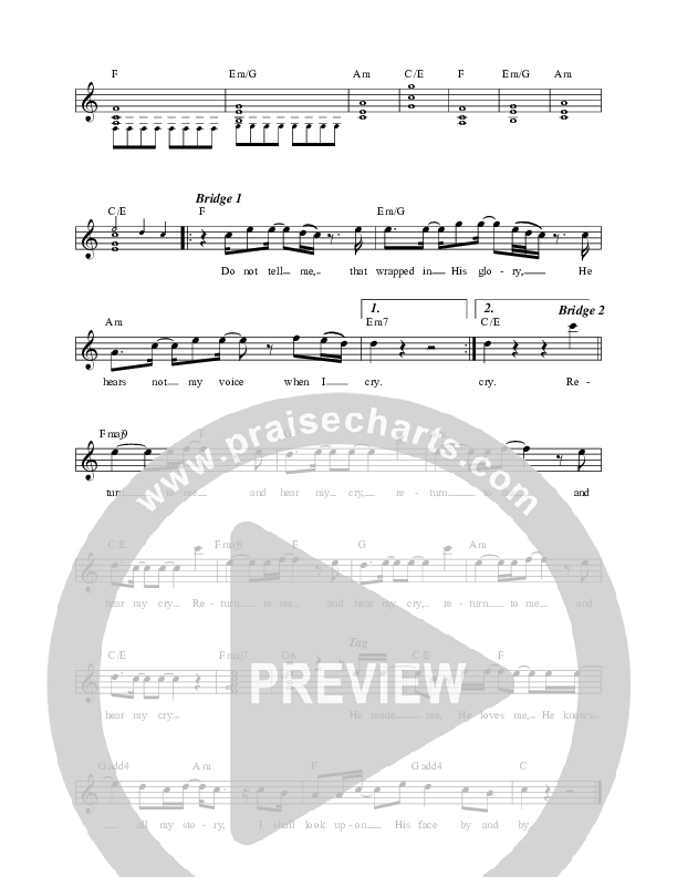 He Made Me He Loves Me Lead Sheet (Ben & Noelle Kilgore)