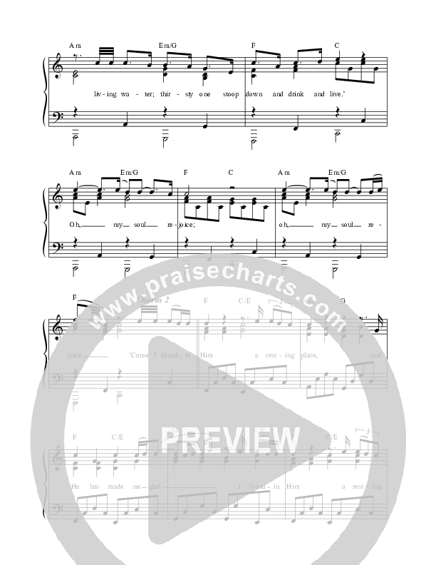 Oh My Soul Choir Sheet (SATB) (Ben & Noelle Kilgore)