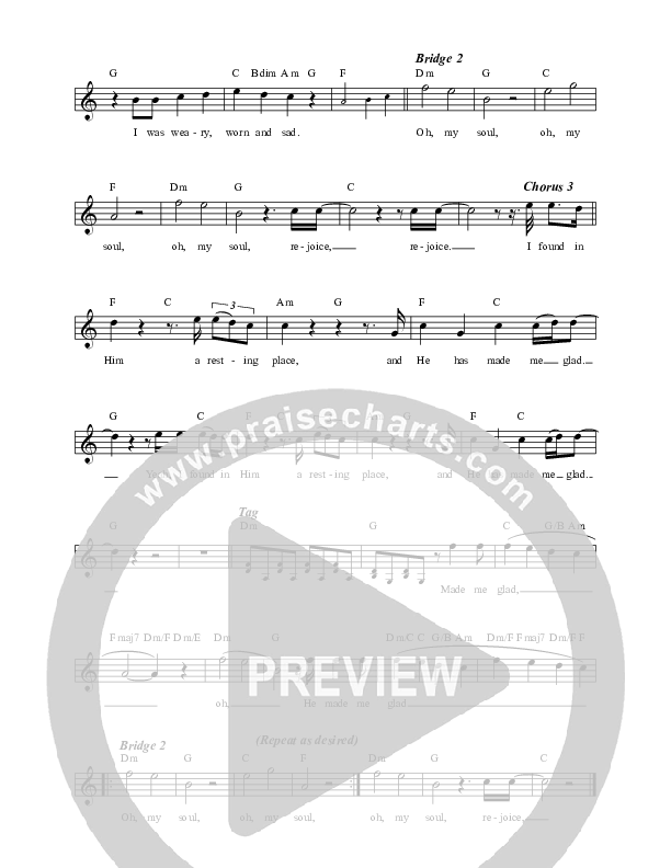 Oh My Soul Lead Sheet (Ben & Noelle Kilgore)