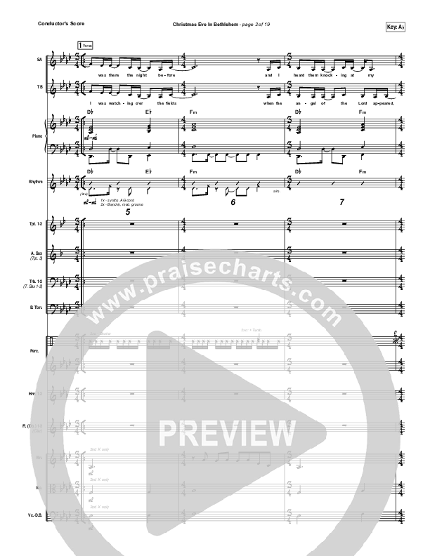 Christmas Eve In Bethlehem Orchestration (Hannah Kerr)