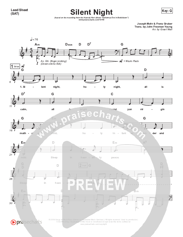 Silent Night Lead (SAT) (Hannah Kerr)