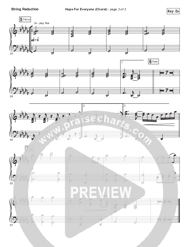 Hope For Everyone (Choral Anthem SATB) Synth Strings (Matt Maher / Arr. Luke Gambill)