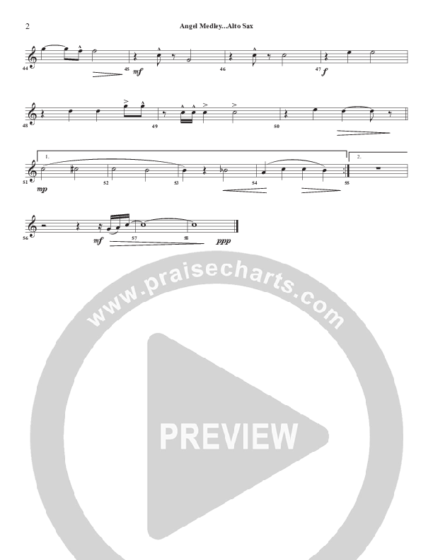 Angels Medley Alto Sax (Chris Emert)