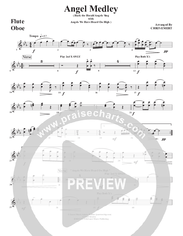 Angels Medley Flute/Oboe (Chris Emert)