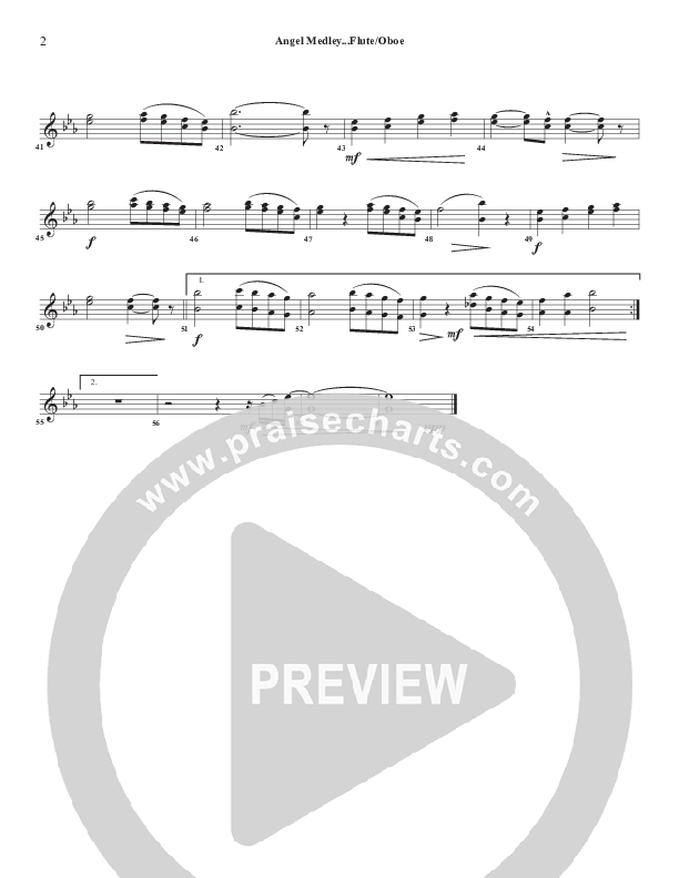 Angels Medley Flute/Oboe (Chris Emert)