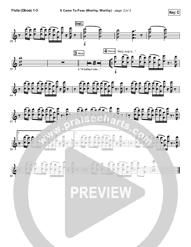 It Came To Pass (Worthy Worthy) Wind Pack (Vertical Worship)