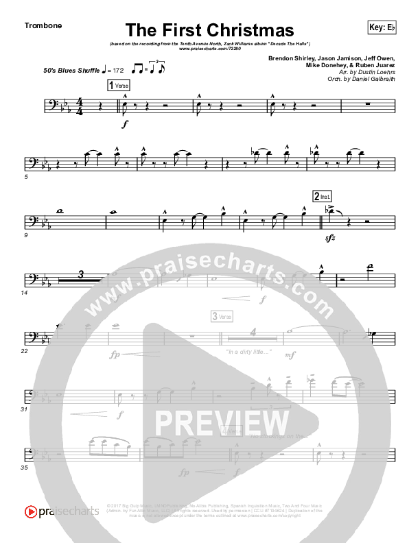 The First Christmas Trombone (Tenth Avenue North / Zach Williams)