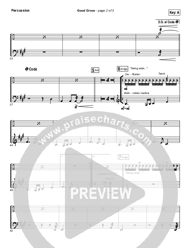 Good Grace Percussion (Hillsong UNITED / Joel Houston)