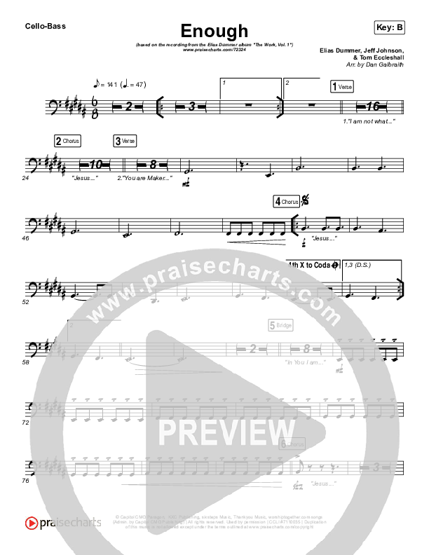 Enough Cello/Bass (Elias Dummer)