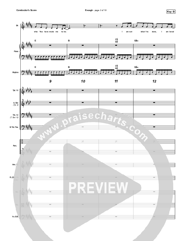 Enough Conductor's Score (Elias Dummer)