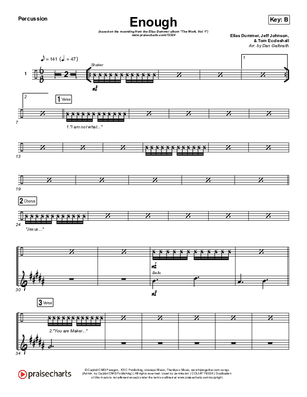 Enough Percussion (Elias Dummer)