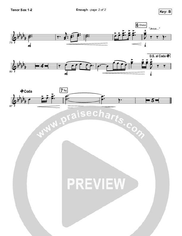 Enough Tenor Sax 1/2 (Elias Dummer)