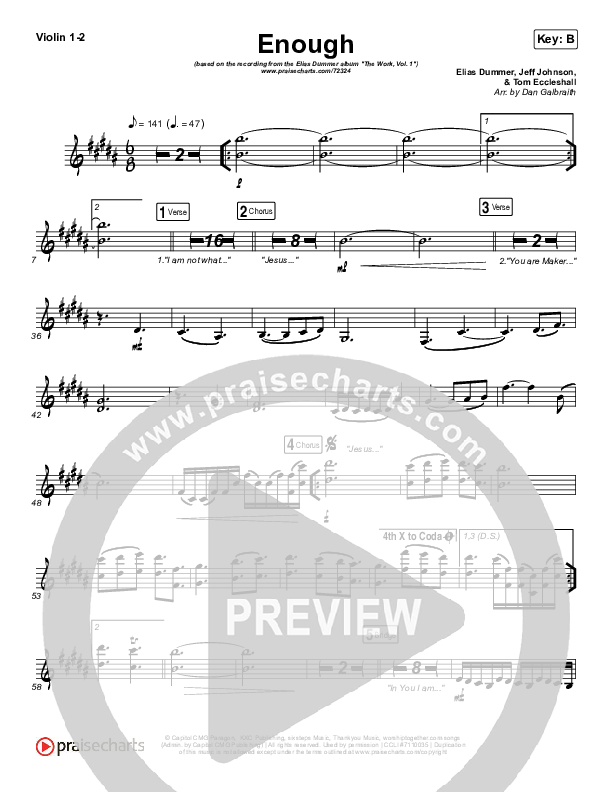 Enough Violin 1/2 (Elias Dummer)